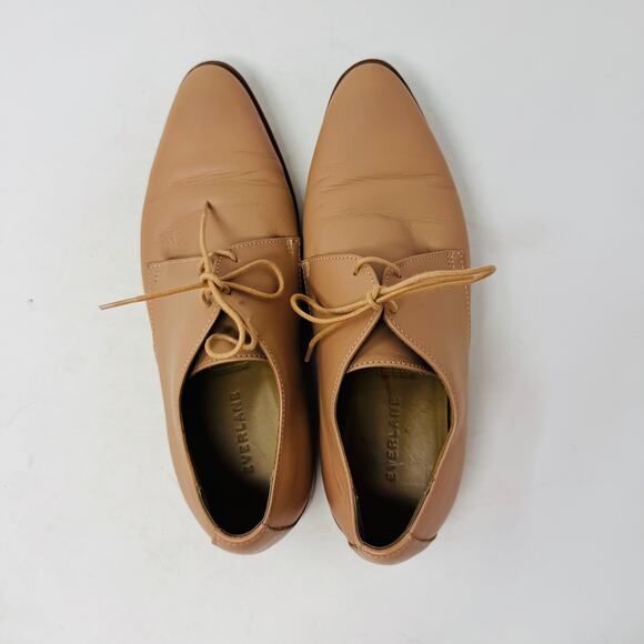 Everlane Tan Leather Sneakers - Picture 9 of 14